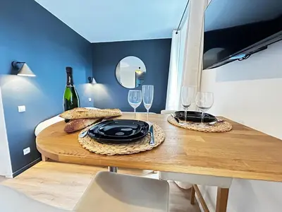Boissons dans l'établissement E2 Reton Studio Cosy proche du centre-ville