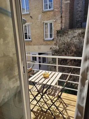 Balcon ou terrasse dans l'établissement Lélégant