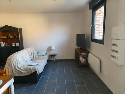 Coin salon dans l'établissement Les gîtes de Pierre