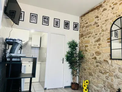 Cuisine ou kitchenette dans l'établissement capucin 2 super studio au pied de la cathédrale