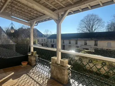 Balcon ou terrasse dans l'établissement Appartement de la Diane