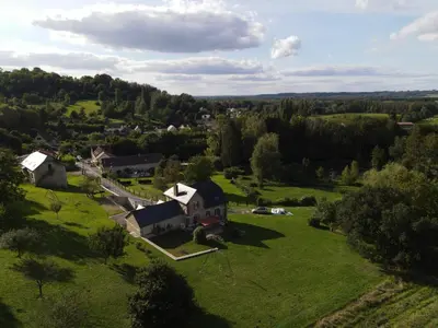 Paysage naturel près de la maison de vacances