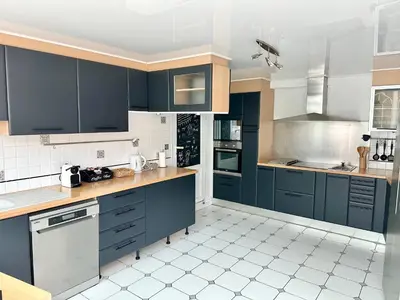 Cuisine ou kitchenette dans l'établissement Champagne Therapy Demeure de charme avec piscine et SPA - 7 chambres
