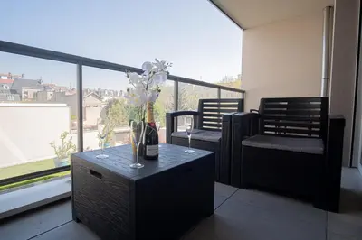 Balcon ou terrasse dans l'établissement Prestige Apartment & Cathedral View