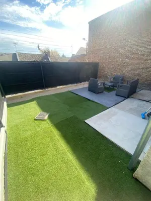 Jardin de l'établissement maison ville