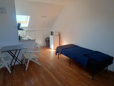 Un ou plusieurs lits dans un hébergement de l'établissement Le GM - appartement proche gare et commerces