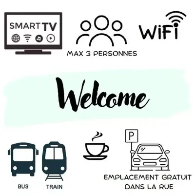 Le GM - appartement proche gare et commerces