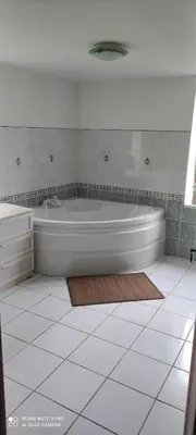 Salle de bains dans l'établissement La ferme des gribouts