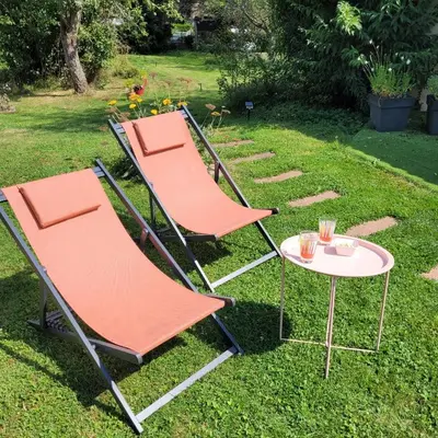 Jardin de l'établissement Logement entier Gîte du hérisson 4 personnes