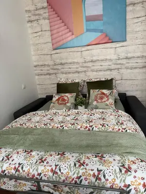 Un ou plusieurs lits dans un hébergement de l'établissement Shamma lodge Studio