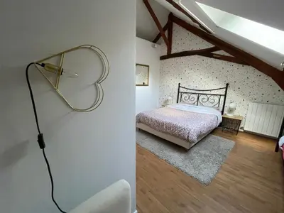 Un ou plusieurs lits dans un hébergement de l'établissement Relais Golf et Champagne