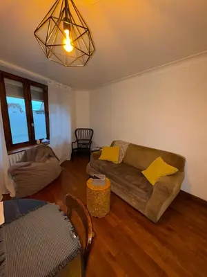 Coin salon dans l'établissement La maison de Vouziers