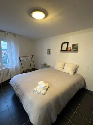 Un ou plusieurs lits dans un hébergement de l'établissement La maison de Vouziers
