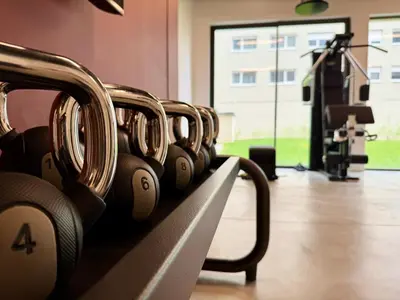 Salle ou équipements de sports de l'établissement We Live Inn Sharies Reims A405