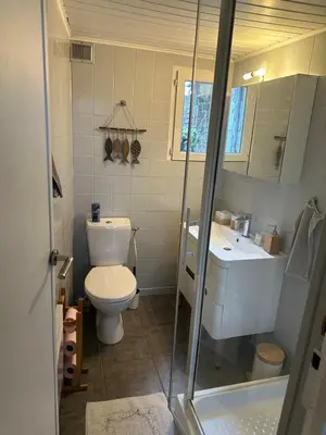 Salle de bains dans l'établissement Maison ville centre cathédrale