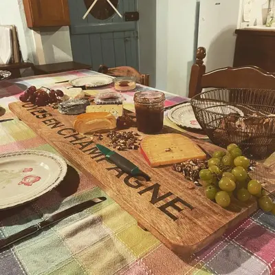 Nourriture dans la maison de vacances ou à proximité