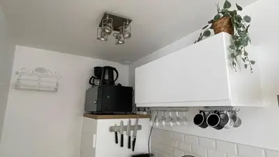 Cuisine ou kitchenette dans l'établissement Paco Homestay