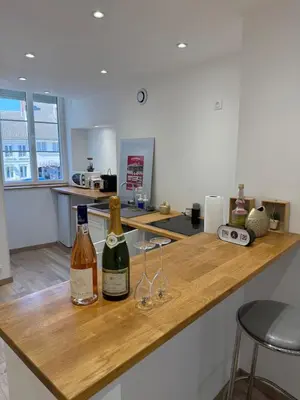 Boissons dans l'établissement Appartement en Champagne