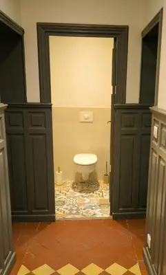 Salle de bains dans l'établissement Gîte Champagne Philippe Moutardier - Chambre Arôme