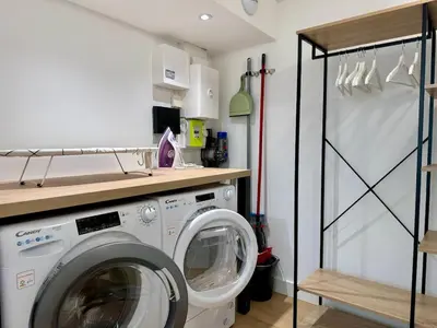 Cuisine ou kitchenette dans l'établissement Patio Signature - Cœur de Reims