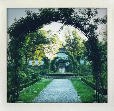 Jardin de l'établissement Chambres d'hôtes de la Maison de Chaalis
