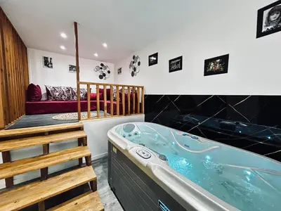 Plan de l'établissement La détente marocaine studio jacuzzi et terrasse