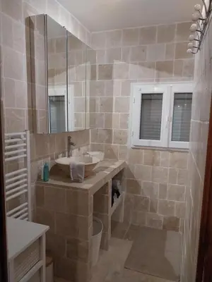 Salle de bains dans l'établissement l 'Escale