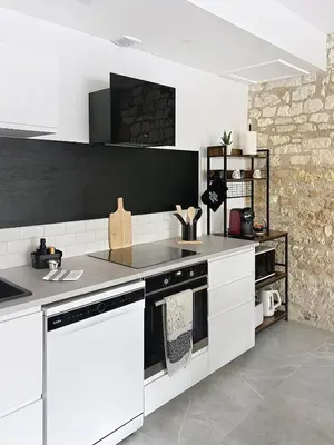 Cuisine ou kitchenette dans l'établissement Le Grainetier - 5 min de la gare