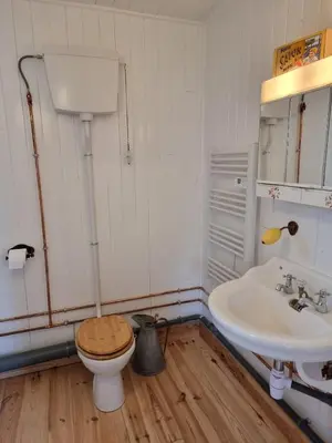 Salle de bains dans l'établissement La Germaine