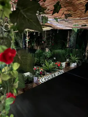 Jardin de l'établissement Coquéo Spa & Sauna Suite Paris Disneyland