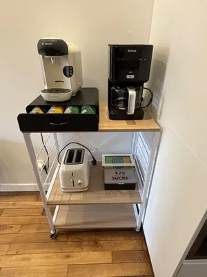 Cuisine ou kitchenette dans l'établissement Le Saint André Hyper centre ville