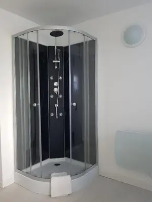 Salle de bains dans l'établissement Odyssée-Le Nautile
