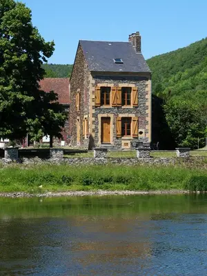 Paysage naturel près de la maison de vacances