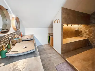 Cuisine ou kitchenette dans l'établissement Loft Campagnard, Jardin, Terrasse