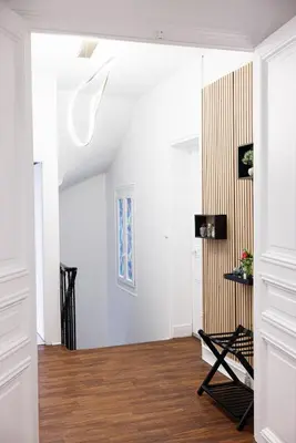 Plan de l'établissement LE PALAIS DE LEO Luxury Apt Epernay Hyper center 4P Balcony AC