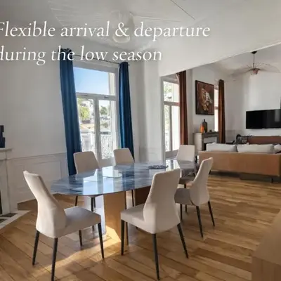LE PALAIS DE LEO Luxury Apt Epernay Hyper center 4P Balcony AC
