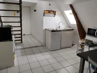 Cuisine ou kitchenette dans l'établissement APPARTEMENT FRIZEBOIs