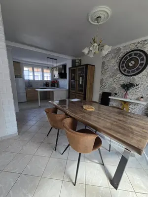 Cuisine ou kitchenette dans l'établissement Les Broutays