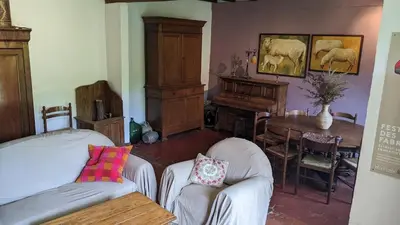 Un ou plusieurs lits dans un hébergement de l'établissement Ancienne maison de famille