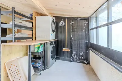 Cuisine ou kitchenette dans l'établissement Studio calme proche CDG & Parc Astérix - Accès A1 à 5min