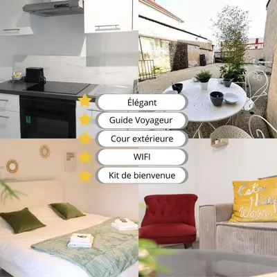 Coin salon dans l'établissement Le clos Champenois maison au cœur des vignes