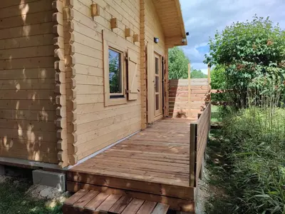 Jardin de l'établissement Le chalet des Sarteaux