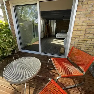 Deux pièces avec terrasse