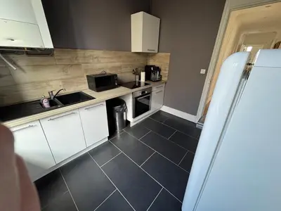 Cuisine ou kitchenette dans l'établissement Appartement 3 chambres 6 personnes