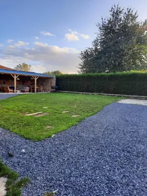 Jardin de l'établissement Gite en famille