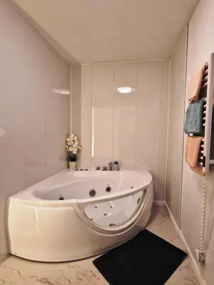 Salle de bains dans l'établissement Gite Urbain - Asclepios