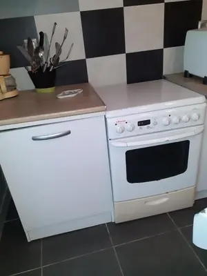 Cuisine ou kitchenette dans l'établissement A la maison