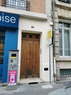 Plan de l'établissement Chez Sparky - Reims centre - 2 chambres au calme