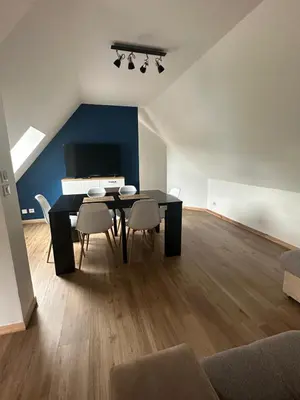 Coin salon dans l'établissement Appartement T3