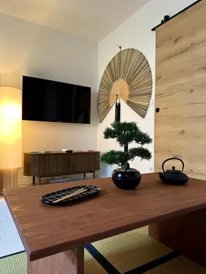 Télévision ou salle de divertissement dans l'établissement Sakura Suite - Jacuzzi and Cinema